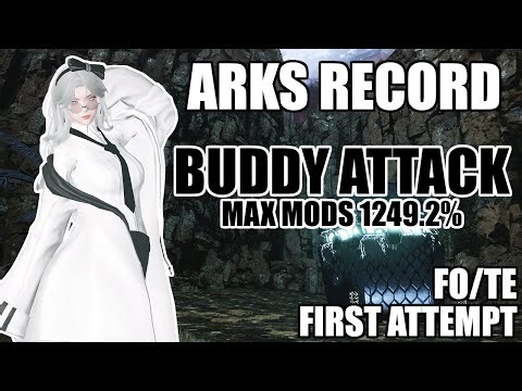 [PSO2:NGS] Arks Record - Buddy Attack - First Attempt - Fo/Te