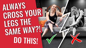 4K views · 69 reactions | Do you always sit with one leg crossed over...