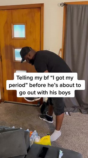 332K views · 14K reactions | Telling My Boyfriend “I Got My Period” Before He’s About To Go Out With His Boys! MissTshawntee Moore #reels #relationshipgoals #viral | BigMike Itsbigmiketime | Facebook