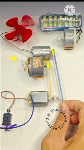 Multipulley Dynamo • Dc Motor | #dcmotor #tech #youtubeshorts #dcmotorproject