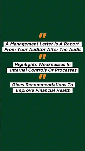 What Is Management Letter and Why It’s Important