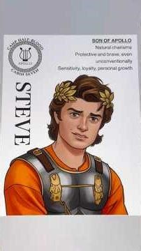 STRANGER THINGS CHARACTERS IN CAMP HALF-BLOOD PART.2🔱 #strangerthings #percyjackson #procreate #fyp