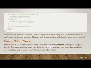 How to Use Conditions Inside a div Element with JavaScript