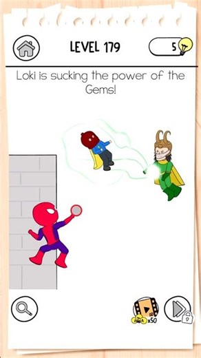 Brain test 3 level 179 | Puzzle world BD