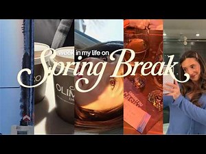 Spring Break in Montreal 🌸 | A Week in My Life (Cafés, Nights Out & Reset)