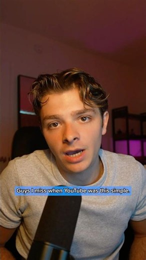 I miss Old YouTube 💔