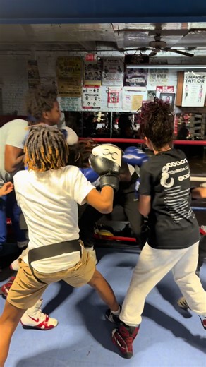 Birthday treatment at Front St 🥊 #FrontStreetGym #PhillyBoxing #GymCulture #BirthdayVibes #GymFamily