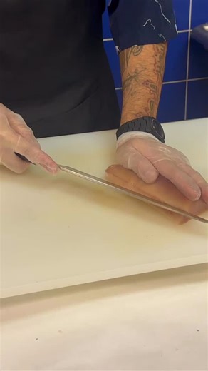 HOW TO CUT ALBACORE TUNA LOIN – CLEAN, SIMPLE, PROFESSIONAL Fresh albacore tuna loin is one of the most versatile cuts in the kitchen. With the right cutting technique, you can prepare perfect portions for sushi, sashimi, poke, or quick searing. Start with a well-chilled loin, remove any dark bloodline, and slice cleanly against the grain using a sharp knife. Smooth, confident cuts preserve texture, color, and flavor. Premium albacore tuna loins, responsibly sourced and carefully handled, availa