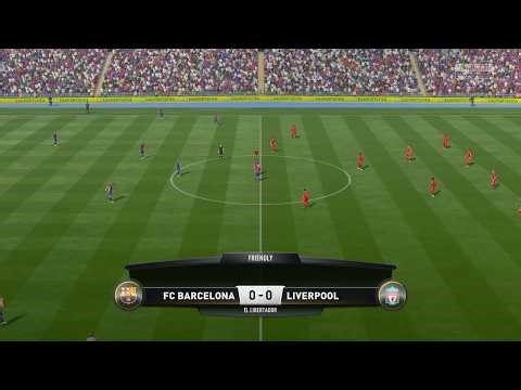 FIFA 17 Barcelona vs Liverpool