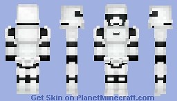 Star Wars: Episode VII - The Force Awakens - stormtrooper Minecraft Skin