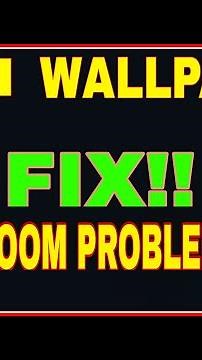 How to Fix Miui Wallpaper Zoom Problem | Easy Quick Fix | Redmi Poco Mi Xiaomi