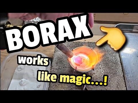 How To Use BORAX To Remove Impurities from your Silver or Gold When Melting & Pouring