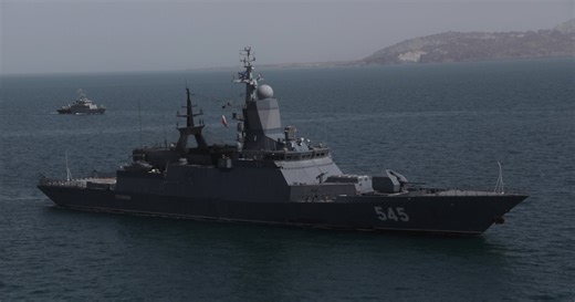 Iran, Russia Hold Naval Drills Amid US Military Build Up In Arabian Sea