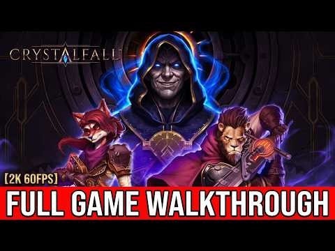Crystalfall Gameplay Walkthrough FULL GAME No Commentary