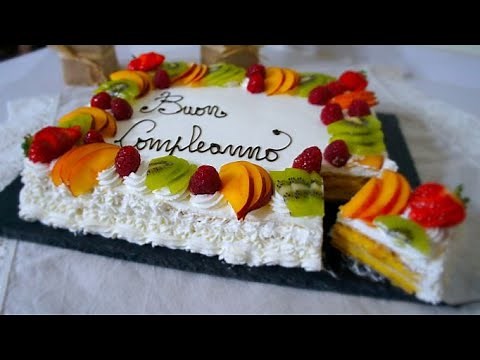How to make a birthday cake 🍰 Easy step by step recipe