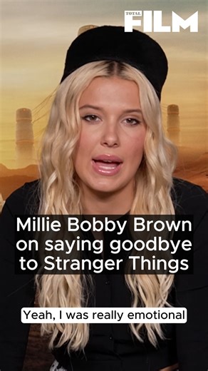 18K views · 72 reactions | Stranger Things star Millie Bobby Brown pays an emotional farewell to the Netflix show after playing Eleven for 10 years #StrangerThings | Total Film | Facebook