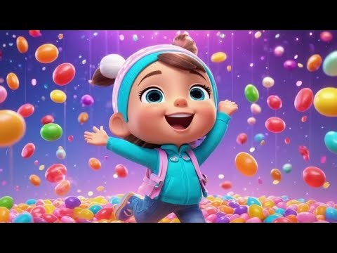 Lollipop Tree Dance Party 🍭 | Fun Kids Song | Sweet Nursery Rhyme Adventure