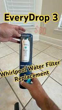 How to Change Filter 3 on an Older Whirlpool Side-by-Side #EveryDropFilter3