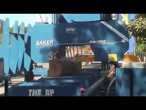 Baker Products BP Dominator Sawmill in action