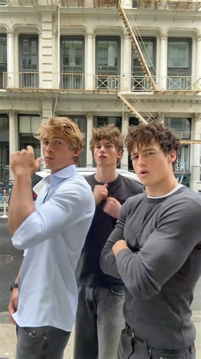 triplets in soho #model #nyc #fashion