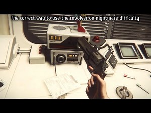 The correct way to use the revolver - close call on nightmare | Alien: isolation