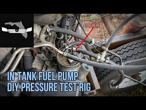 In-Tank Fuel Pump Pressure Test Rig - T1N Sprinter