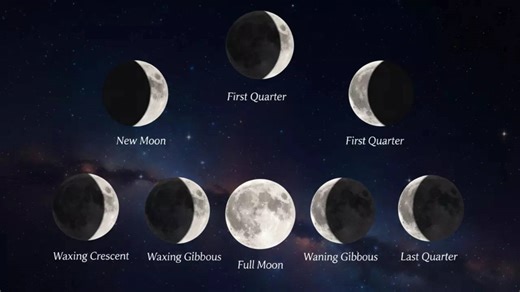 Your moon phase according to your date of birth