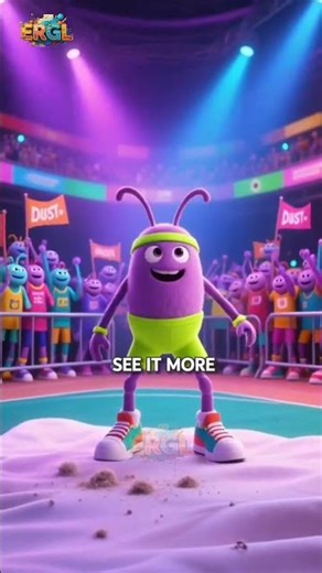 Dust Mites Doing Gym Workout #dustmitefacts #microworld