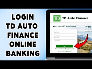 How To Login TD Auto Finance Online Banking | Sign In To TD Auto Finance Account 2025