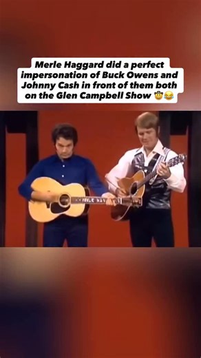 Merle Haggard could’ve been famous simply off of his impersonations 🤠😂 Here he is featured the Glen Campbell Show giving two perfection impersonations of Johnny Cash and Buck Owens. #outlawcountry | Outlaw Country Songs