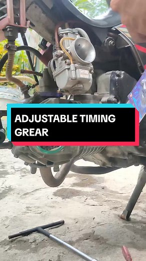 How to Install Adjustable Timing Gear on XRM 125/Wave 125 | Mototips