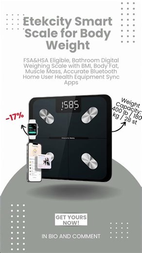 This Smart Scale Tells You WAY More Than Your Weight 😳