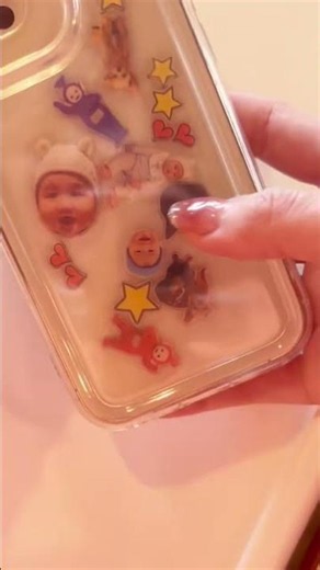 自分の推しでみんなも可愛いスマホケース作ってみてね😊7sgd7sgd購入品可愛いスマホケースシャカシャカスマホケースアクリ