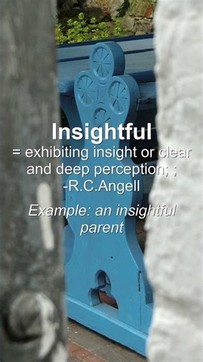 Word of the Day: Insightful #Shorts