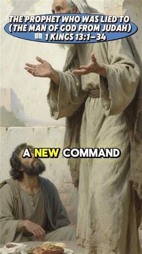 The Prophet Who Was Lied To (The Man of God from Judah)📖 1 Kings 13:1–34 #bookofkings #jeroboam