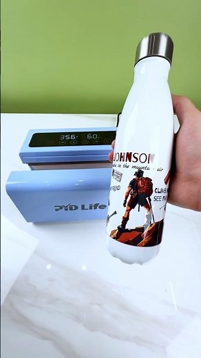 How to Customize 17oz Sport Water Bottle with Auto Tumbler Press Machine #pydlife#sublimation