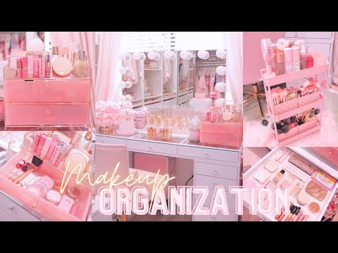 ORGANIZING MY ENTIRE MAKEUP COLLECTION 2023!!
