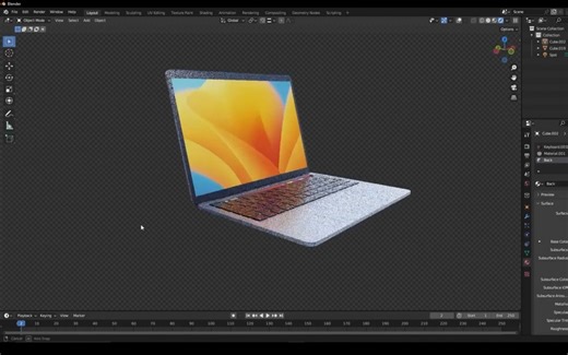 MacBook也可以在Blender中建模