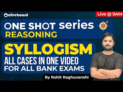 Complete Syllogism in One Video for All Bank Exams | Syllogism Reasoning in One video #OneShotSeries