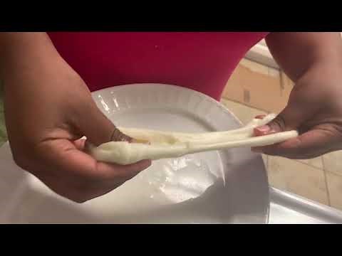 DIY String Cheese Using Cheap Shredded Cheese