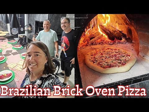 Authentic Brazilian Brick Oven Pizza! Our Last Night In Brazil!