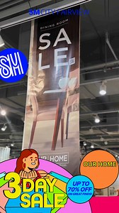 3.4K views · 13 reactions | Catch the extended #SM3DaySaleWith1ExtraDay at SM City Fairview — it’s on NOW! Head over toOUR HOME at Lower Ground Level, Parkway to enjoy up to 70% off on #AweSM deals. Spend ₱1,000 from August 16-19 for a chance to win a Suzuki Burgman Street Scooter! ⚡See you there, aweSM Fam! #EverythingsHereAtSM | SM City Fairview | Facebook