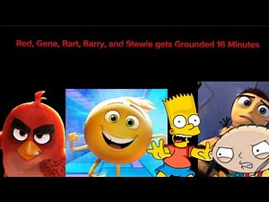 Red, Gene, Bart, Barry, and Stewie Gets Grounded Full Series 16 Minutes