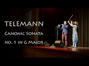 Telemann Canonic Sonata - Flute & Violin