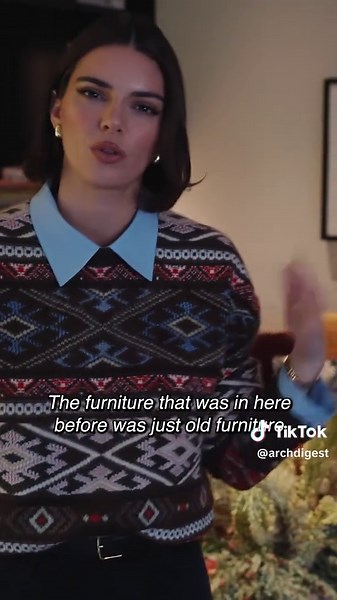 Kendall Jenner's Cozy Family Room Makeover