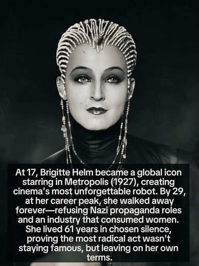 69K views · 4.2K reactions | At 17, Brigitte Helm became a global...