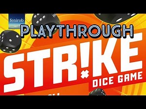 Strike! Board Game | Playthrough