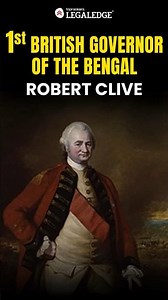 First British Governor-General of India - Robert Clive #BritishIndia