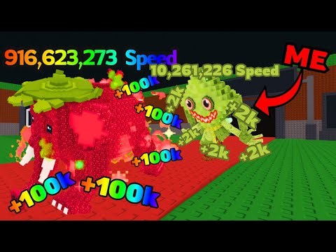 I REACHED 10M SPEED IN BECOME THE FASTEST BRAINROT IN ROBLOX!!
