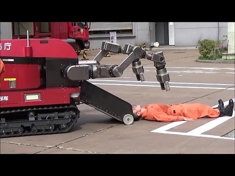 2016 東京消防庁 消防技術安全所 一般公開 救出ロボット（愛称 ロボキュー）